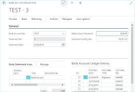 Dynamics 365 How To Complete A Simple Bank Reconciliation