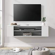 Floating Tv Stand Wall Mounted Shelf
