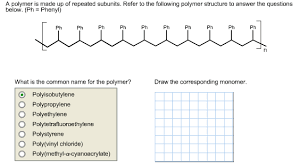 a polymer is made up of repeated