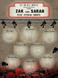 My Musical Theatre Wedding Seating Plan Amazing By Www