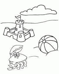 And why does it end up at the beach? Summer Sand Castle Coloring Pages Summer Coloring Pages Girls Coloring Home