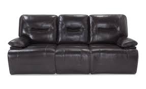 marco leather power reclining sofa