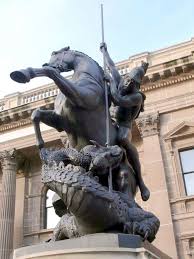 St George And The Dragon Statues