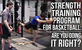 strength training program for
