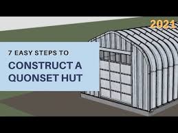 build a quonset hut steel building