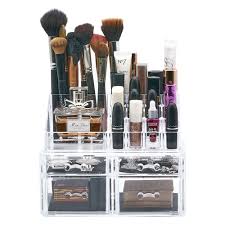 4 drawer makeup organiser with lipstick