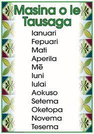 Image Result For Samoan Alphabet Chart Samoan Alphabet