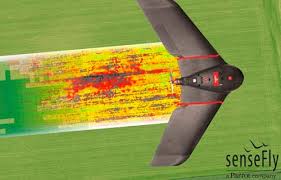 de drones en la agricultura de