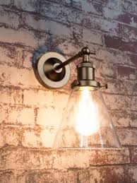 Industrial Antique Wall Light With