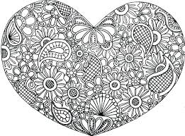 This ensures that both mac and windows users can download the coloring sheets and that your coloring pages aren't covered with ads or other web. Hearts Coloring Pages For Adults Best Coloring Pages For Kids
