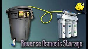 diy reverse osmosis holding container