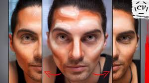 makeup contouring experiment male vs