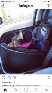 Dog Car Seat Made Of Artificial Leather