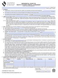 A california lease agreement is a document that allows a landlord of residential or commercial property to write a legally binding rental contract with a tenant. Car Form Lra Lirtl Com