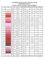 54 Bright Conversion Chart For 60 Metric Threads
