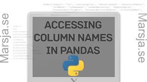 how to get the column names from a