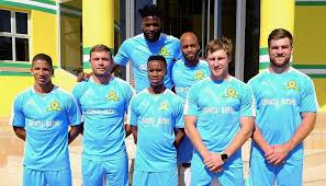 Also set to be auctioned will be nyandoro's mamelodi sundowns jerseys and boots which will be sold to the general public, where each bidder is expected to pay a r1 000 participation fee. Mamelodi Sundowns Reveal Their 2018 19 Sky Blue Third Kit