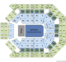 Precise Mgm Grand Garden Arena Seating Chart With Rows Rod