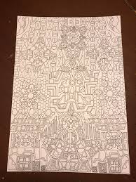First Page Of A Colouring Book Im Drawing Drawing