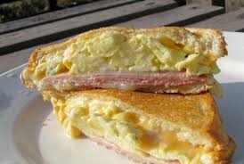 grilled ham and egg sandwich recipe