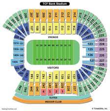 tcf bank stadium seating chart