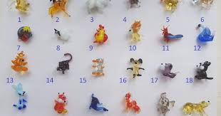 Miniature Glass Figurines Miniature