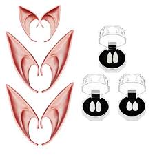 Over 30 styles to shop! Lulu Home Vampire Teeth Vampire Fangs And Elf Ears For Halloween Costume Costume Play Party Favors Buy Online In Bahamas At Bahamas Desertcart Com Productid 154770412