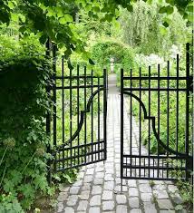 Iron Garden Gates Garden Gate Design