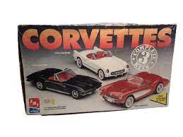 Vintage Amt 3 Corvettes Kit Models