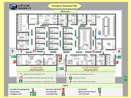fire emergency evacuation plan and the