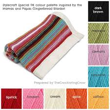 Stylecraft Special Dk Colour Palette Inspired By The