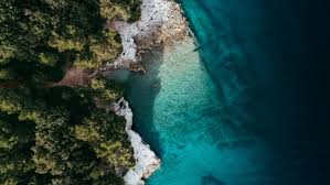 View From A Drone Above The Ocean S