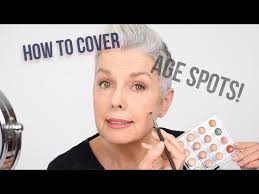 how to cover age spots makeup artists