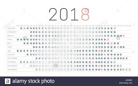 Moon Phases Cut Out Stock Images Pictures Alamy