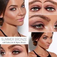 summer bronze makeup with sigma beauty