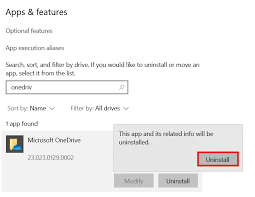 how to disable onedrive ionos