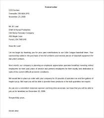 Formal letter writing is undoubtably one of the most challenging types of letter format. 20 Formal Letter Templates Word Pdf Apple Pages Free Premium Templates