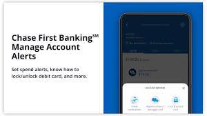 chase first banking manage account