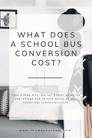 what does a bus conversion cost