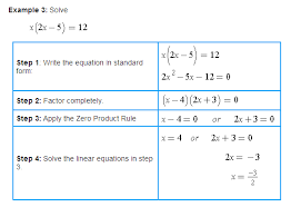 Solving Quadratic Equations