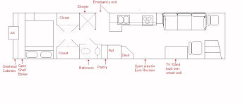 floor plans for bus to tiny home