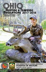 Ohio Hunting Seasons Regulations 2017 Eregulations