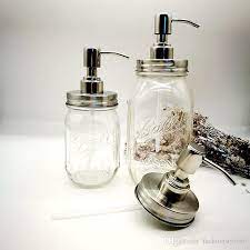 diy mason jar soap dispenser pump lid