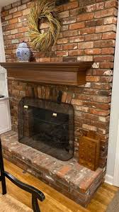 Interior Lime Wash For Brick Fireplaces