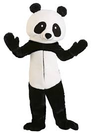 halloweencostumes com um kids panda bear costume black white