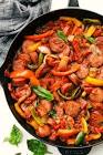 italian sausage and peppers stir fry