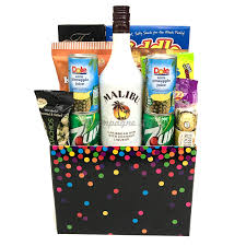 Whether you're reinventing a classic or creating your own cocktail, malibu rum adds sweetness Malibu Rum Gift Basket Champagne Life Gift Baskets