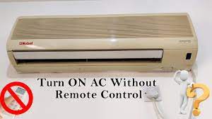 ac without remote control