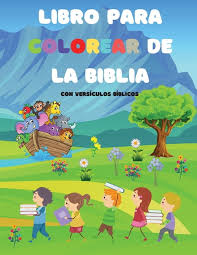 libro para colorear de la biblia para