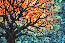 Page 8 Stain Glass Tree Images Free